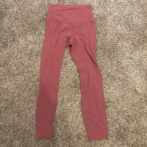 Pomegranate color /dark pink , worn, size 4